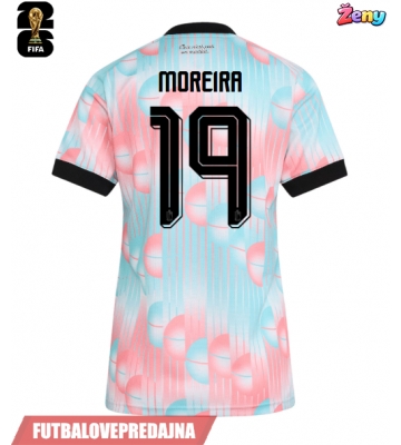 Lacne Ženy Futbalové dres Belgicko Diego Moreira #19 MS 2026 Krátky Rukáv - Preč